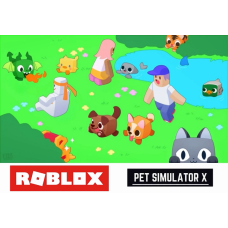 10373034 Roblox Pet Simulator X imagine comestibila din vafa 30x20cm